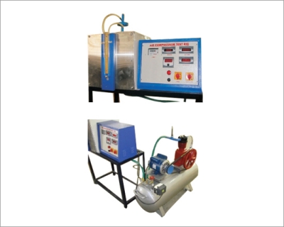 Single Stage Air Compressor Test Rig