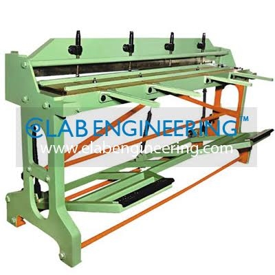 Threadle Shearing Machine- Manual Foot Operated