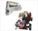 Car Chassis Rear Wheel Drive Actual Cut Section - Motorised 4 Stroke 4 Cylinder Diesel Engine With C